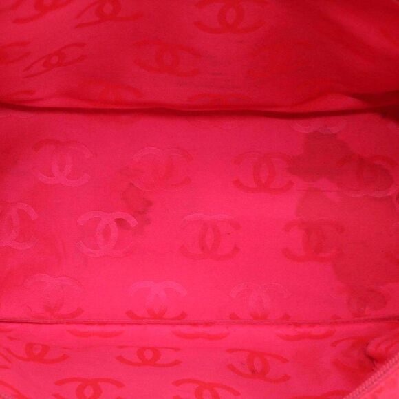 CHANEL Cambon Line Tote Bag Pink Gray CC - Picture 10 of 12